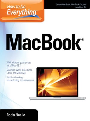 cover image of How to Do Everything MacBook
